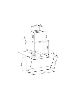Διαστάσεις Livelo μαύρος 60cm 800x600 webp