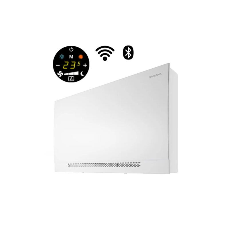 Fan Coil Sabiana Slim Whisper CFF-ECM MV 10 - Tοίχου - Εμφανούς τύπου