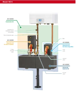 Επίτοιχος λέβητας συμπύκνωσης Italtherm Time Power - Time Power 100 K - Image 3