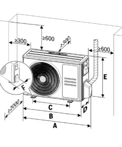 Alternative view of Κλιματιστικό Τοίχου BOSCH Climate 3000i -CL3000i-Set 35 E