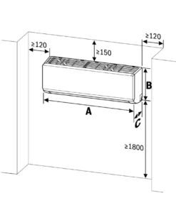 Κλιματιστικό Τοίχου BOSCH Climate 3000i -CL3000i-Set 53 E - Image 3