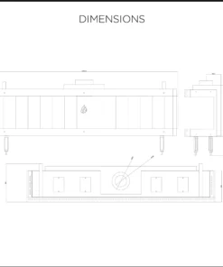 Alternative view of Τζάκι αερίου θέρμανσης Thermiki Tsalikis Gas Panorama 200